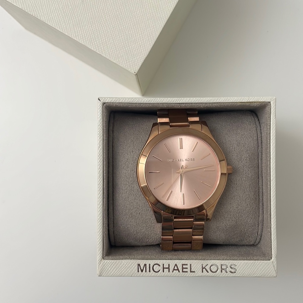 Rose Gold Michael Kors Watch